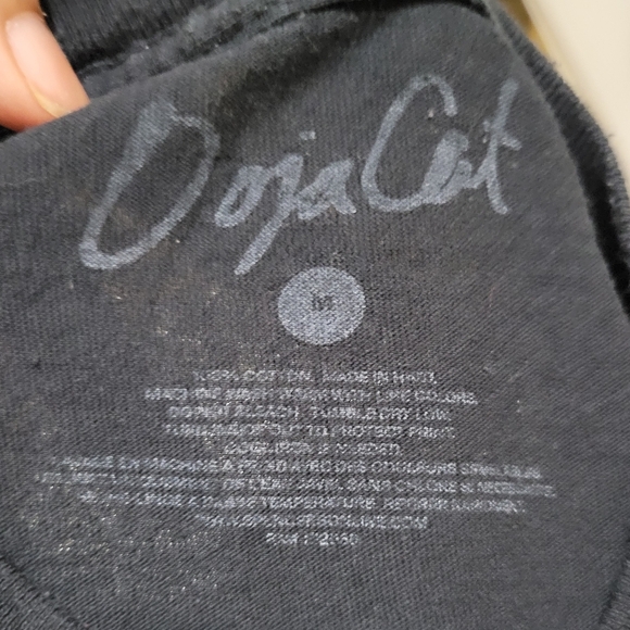 Doja Cat Shirt Short Sleeve Crew Neck Concert Shirt Band Tee Black L - Picture 3 of 3